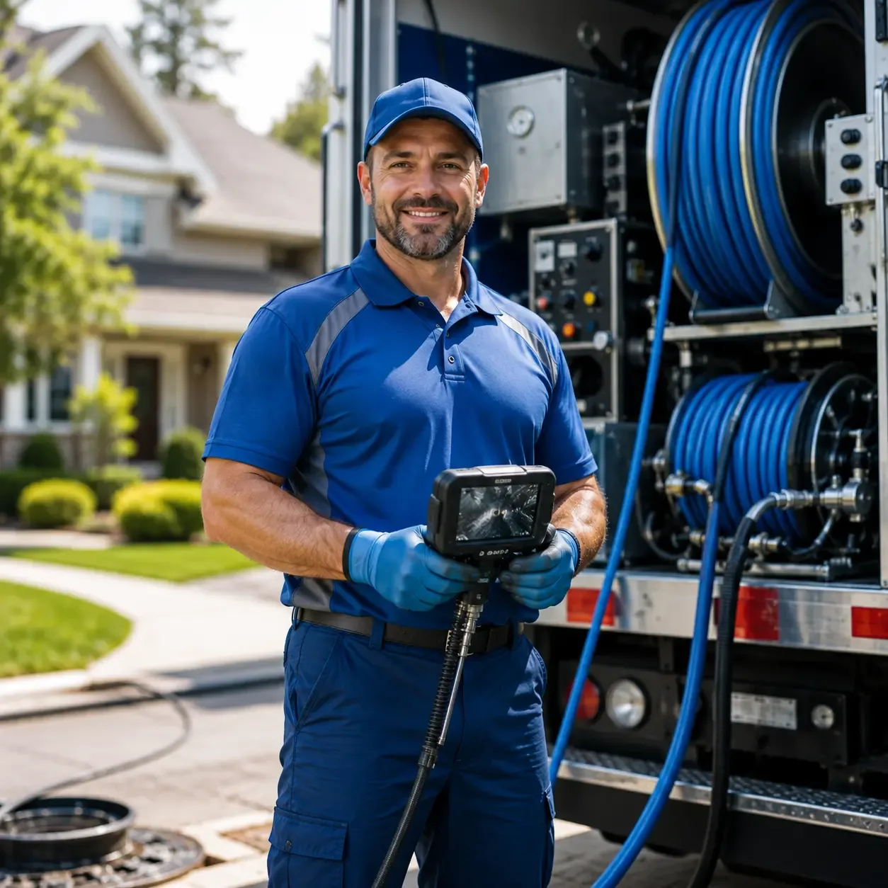 Local outdoor drain cleaning specialists in Gilman, CT